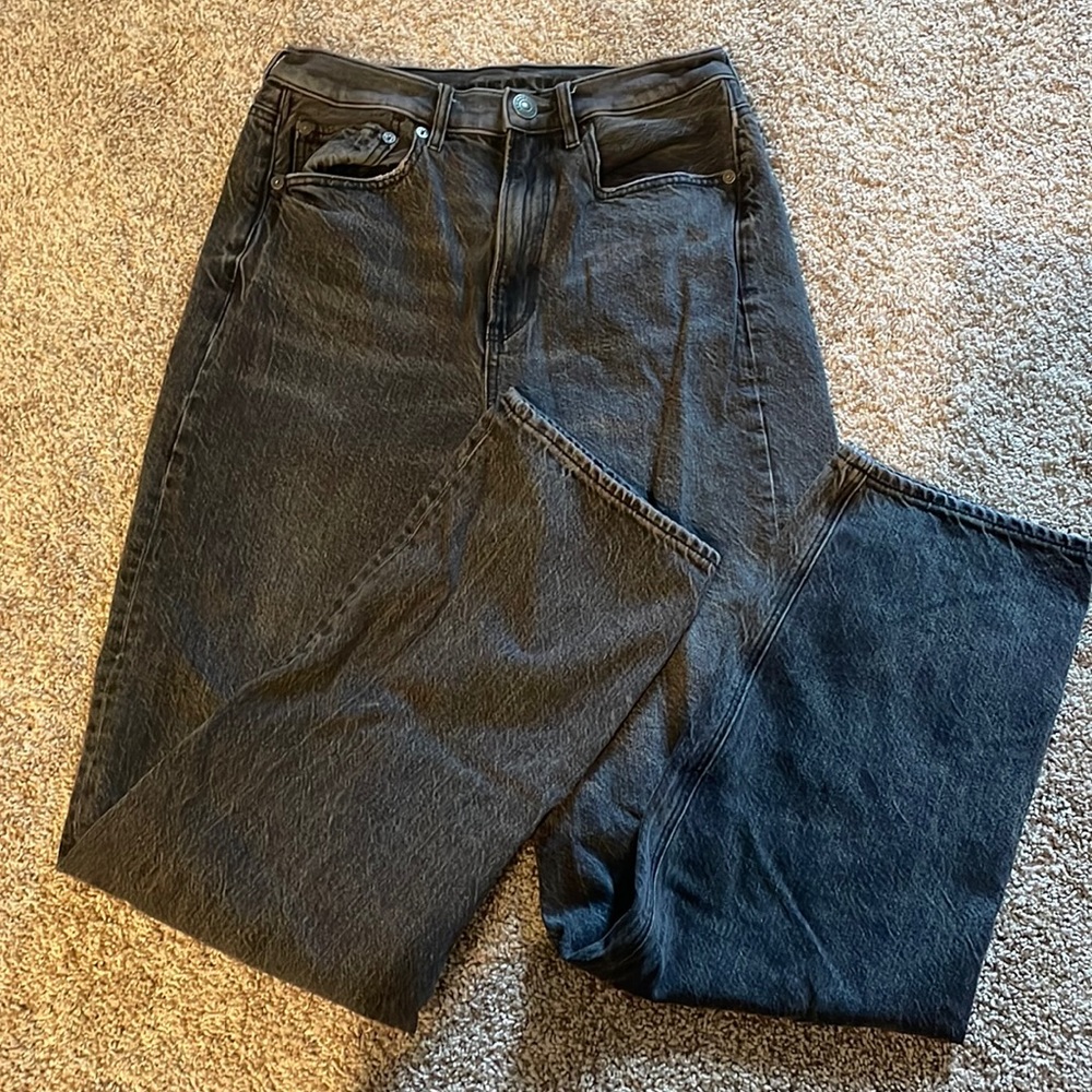 Dark Grey American Eagle Jeans